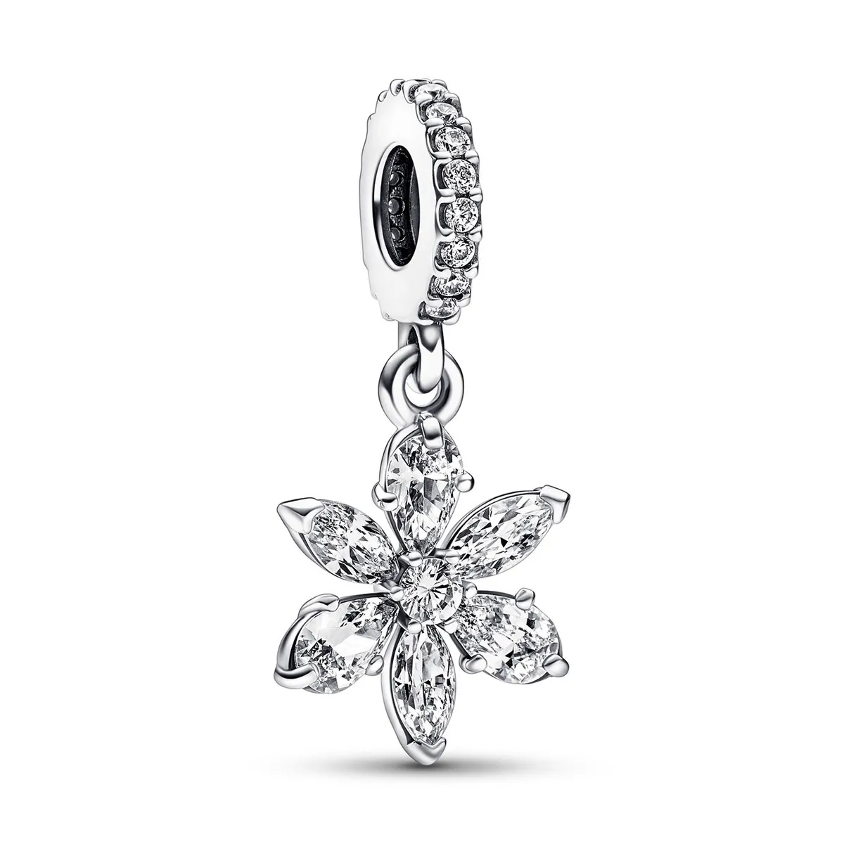 PANDORA - Charm Pandora Herbario Brillante Plata Esterlina