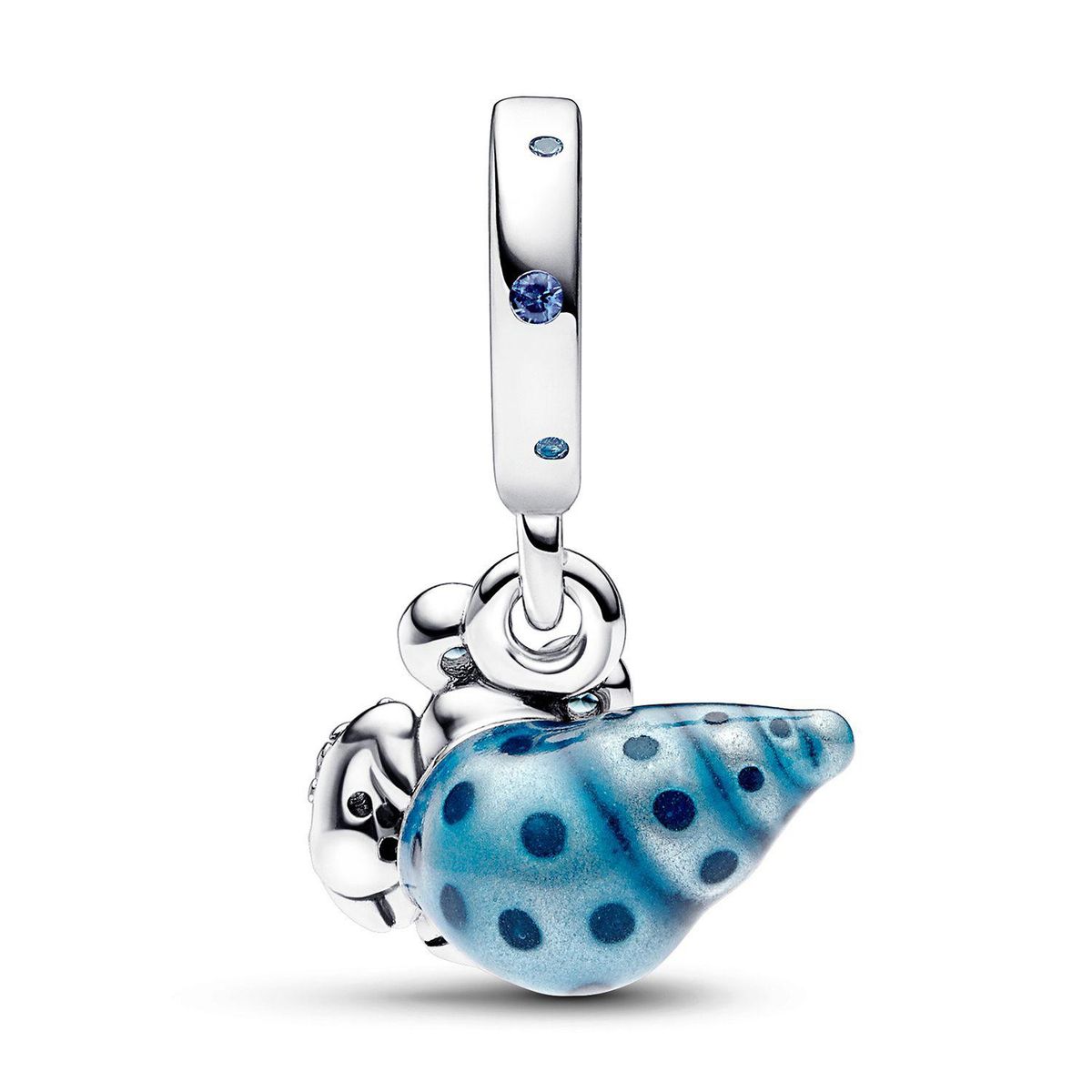 PANDORA - Charm Pandora Cangrejo Ermitaño Que Brilla en la Oscuridad Plata Esterlina