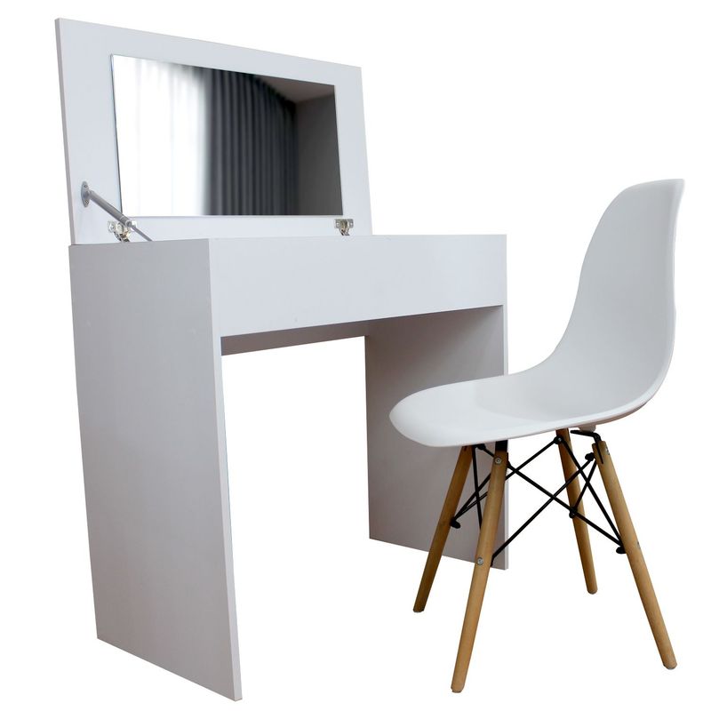 DKO DESIGN - Tocador Moderno en 80 x 40 x 104 cm Incluye Silla DKO Design