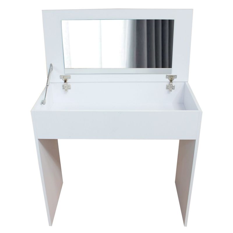 DKO DESIGN - Escritorio Tocador con Espejo Muebles DKO 80 x 40 x 75cm 