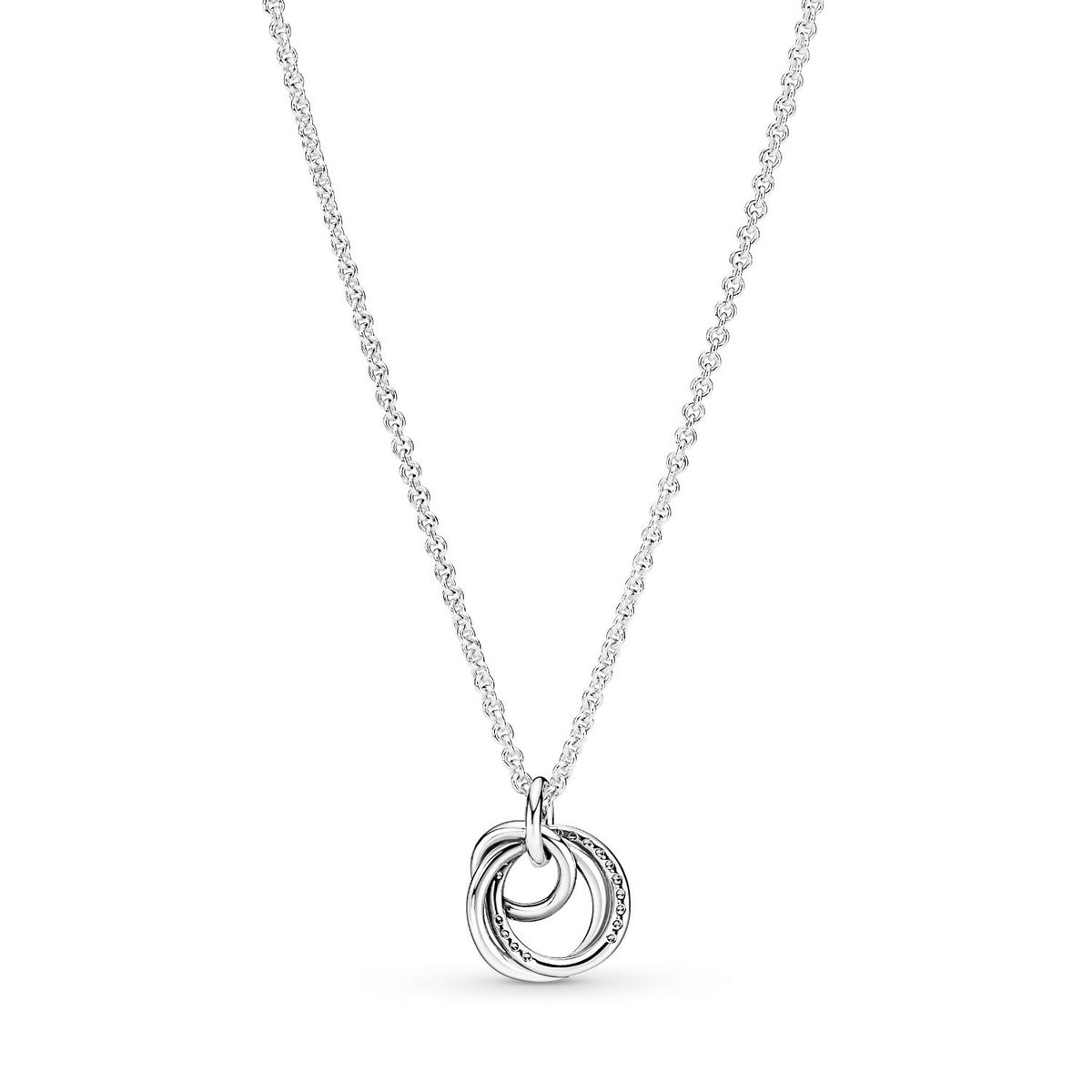 PANDORA - Collar Pandora Familia Por Siempre En Plata Esterlina