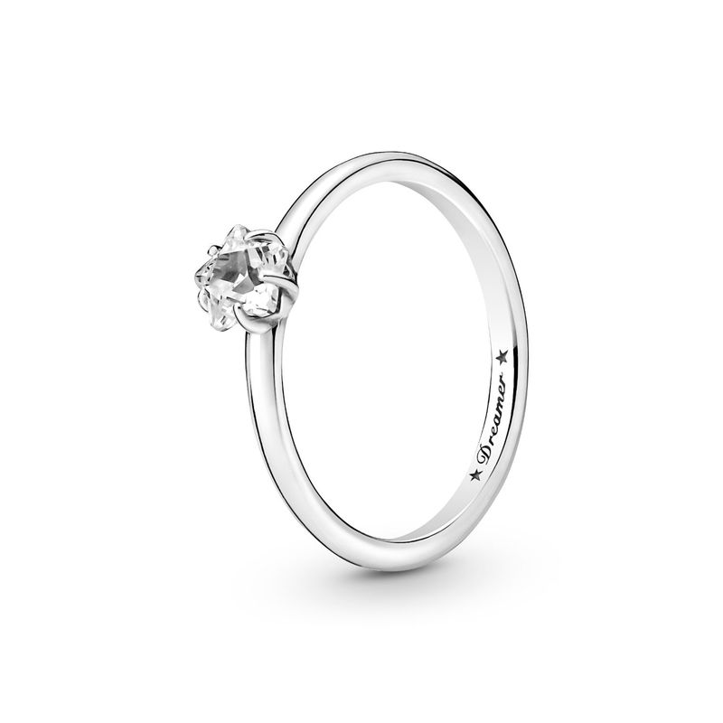 PANDORA - Anillo Pandora Estrella Brillante  En Plata Esterlina