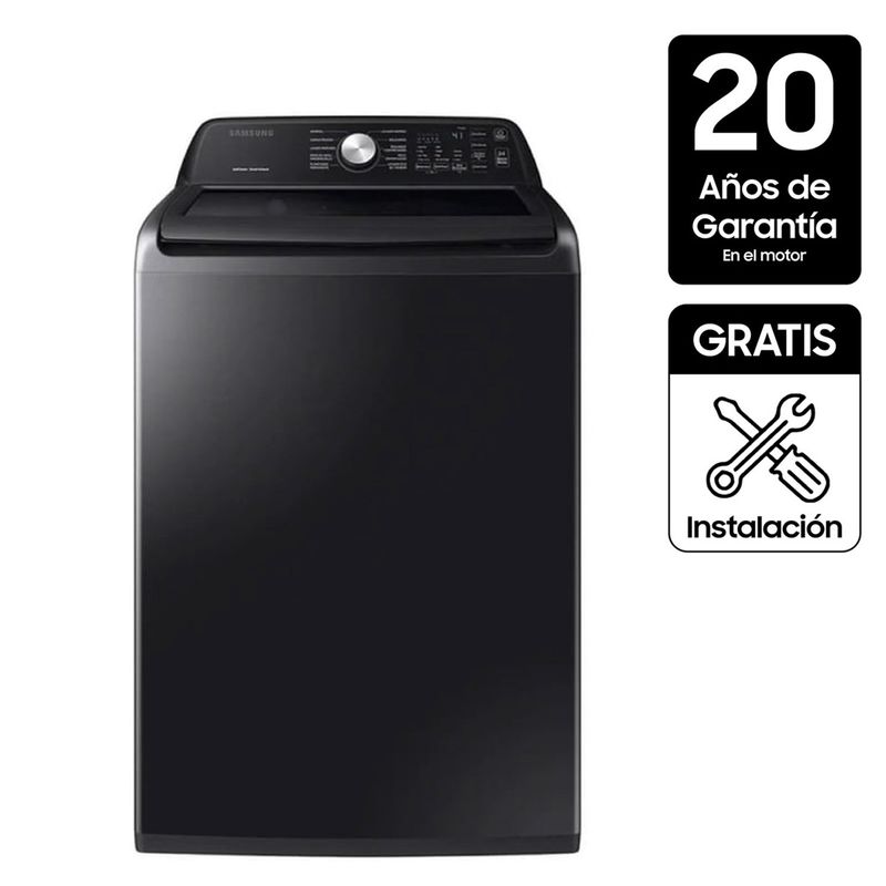 SAMSUNG - Lavadora Samsung Carga Superior 22 KG WA22B3554GV1CO  