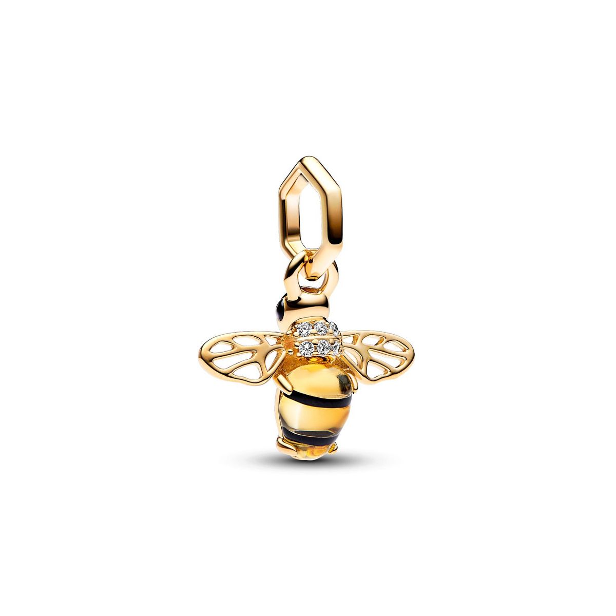 PANDORA - Charm Pandora Abeja Brillante Recubrimiento en Oro