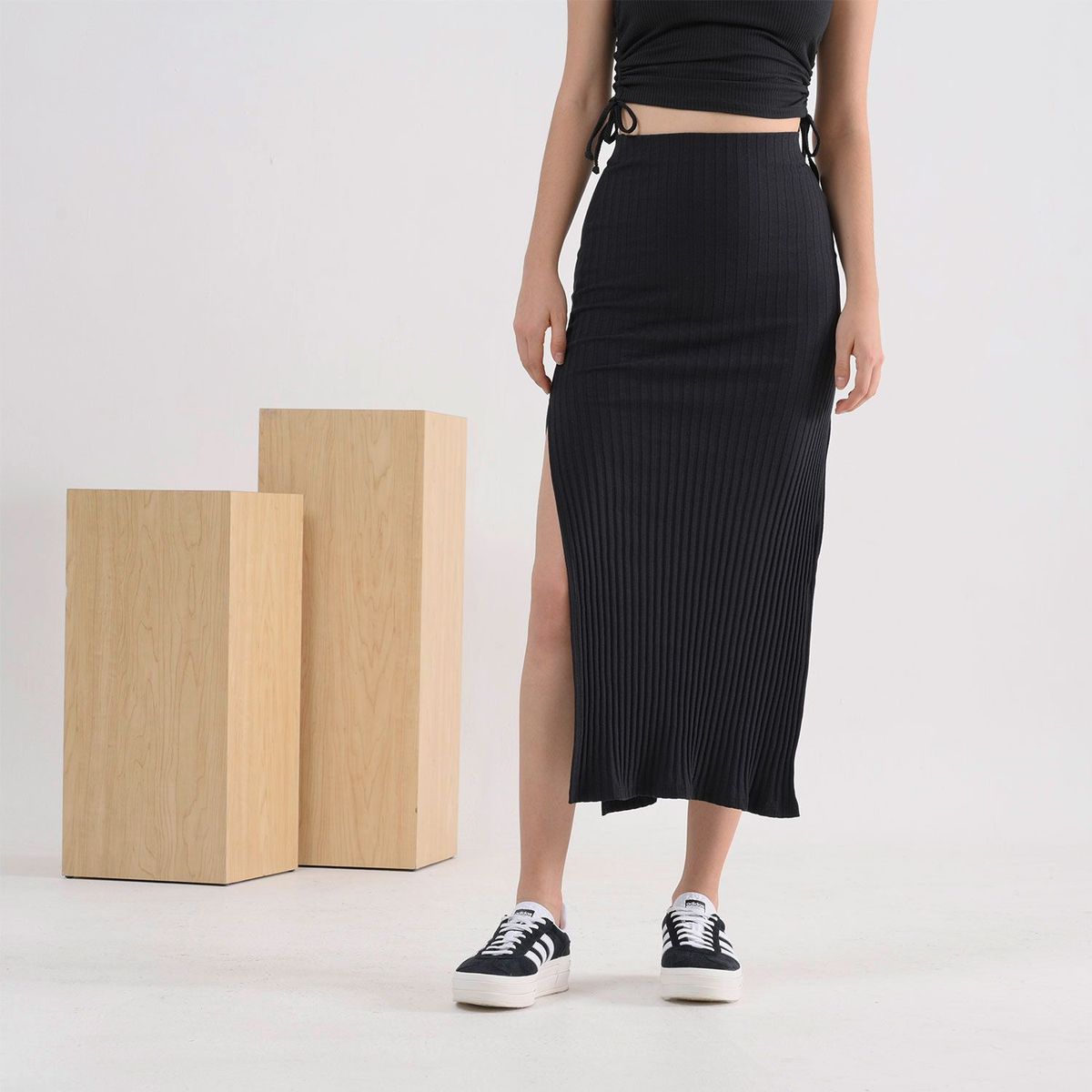 SYBILLA - Falda Maxi para Mujer Sybilla