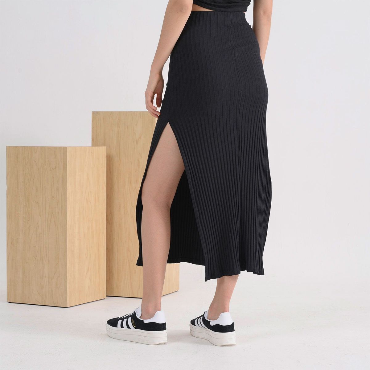 SYBILLA - Falda Maxi para Mujer Sybilla