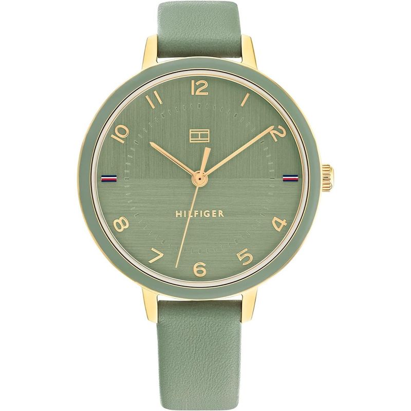 TOMMY HILFIGER - Reloj Tommy Hilfiger para Mujer 1782583 . Reloj Análogo Piel Verde