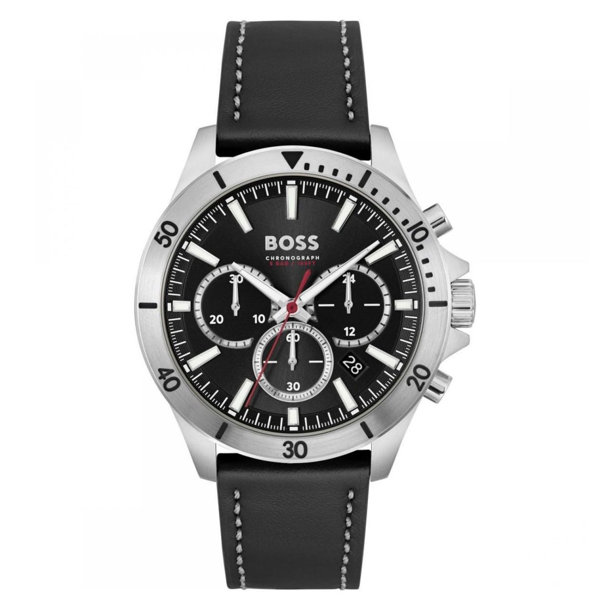 HUGO BOSS - Reloj Hugo Boss para Hombre troper - Reloj Análogo negro Acero inoxidable