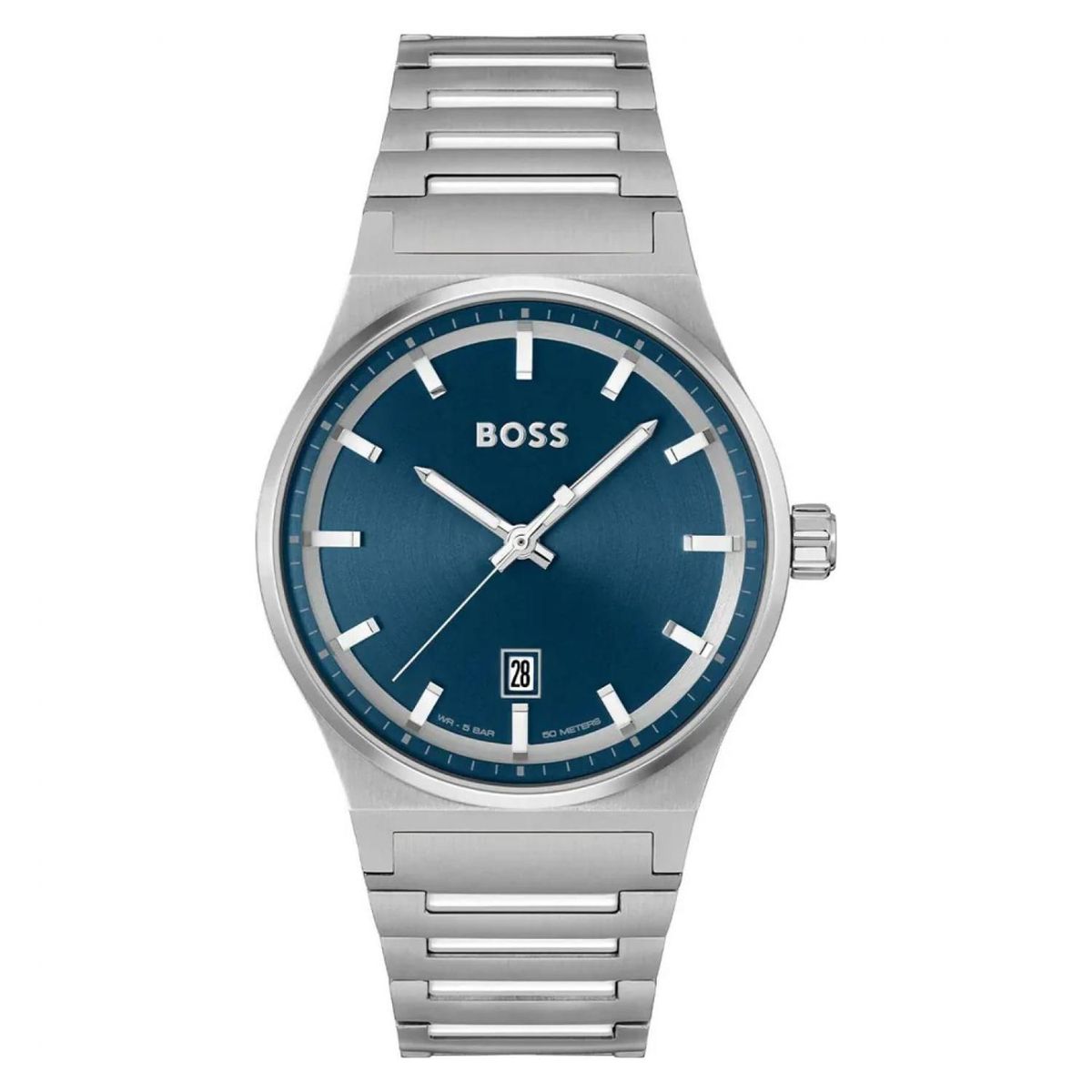 HUGO BOSS - Reloj Hugo Boss para Hombre candor - Reloj Análogo plateado Acero inoxidable