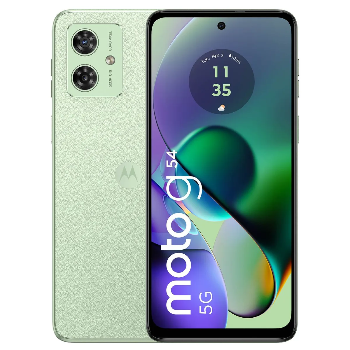 MOTOROLA - Celular Motorola Moto G54 5G 256GB | 8GB RAM | cámara posterior 50MP | cámara frontal 16MP | pantalla 6.5 pulgadas + Mediatek dimensity 7020.