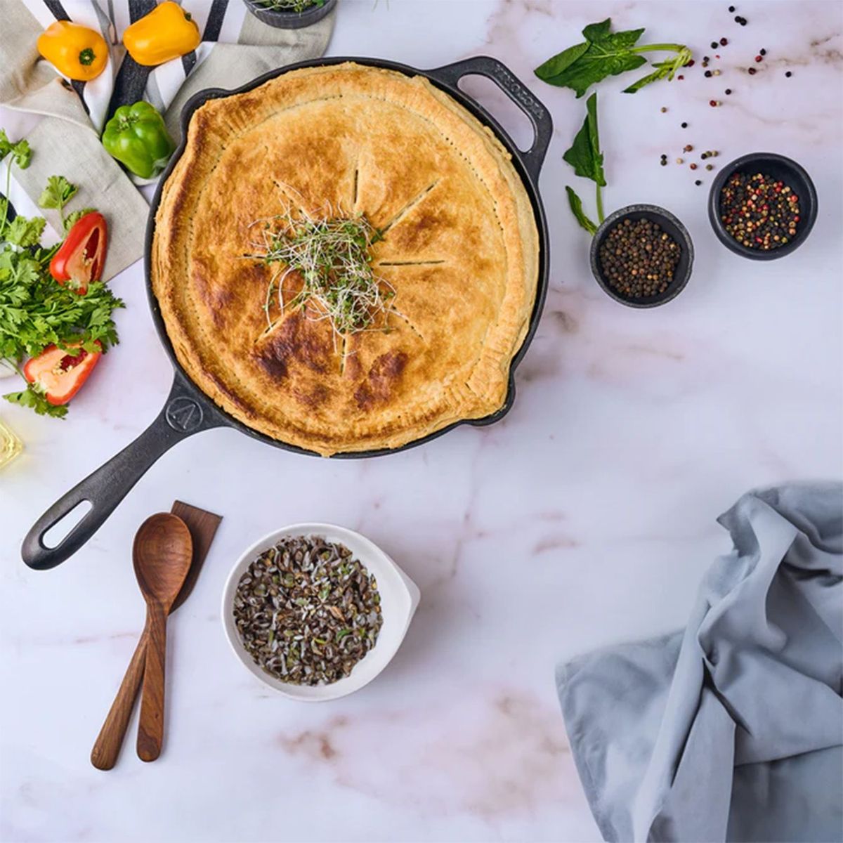 VICTORIA - Sartén Victoria Hierro 30 cm