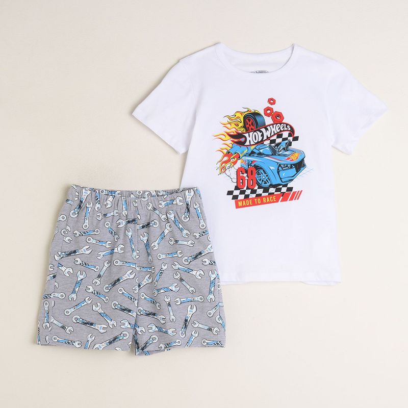 HOT WHEELS - Pijama Niño en Algodón Hot Wheels