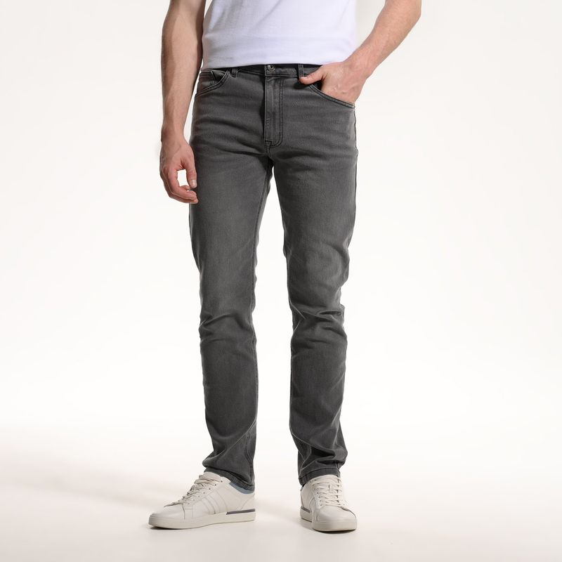 UNIVERSITY CLUB - Jean 5 Bolsillos Hombre Slim de Algodón University Club