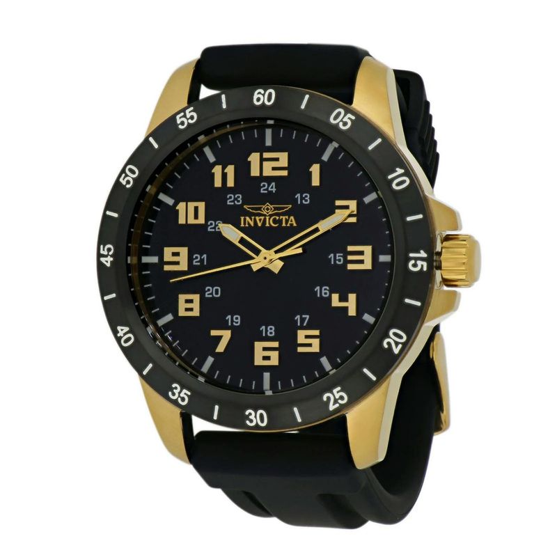 INVICTA - Reloj Invicta para Hombre Pro Diver - Relojes análogos Silicona Negro Invicta