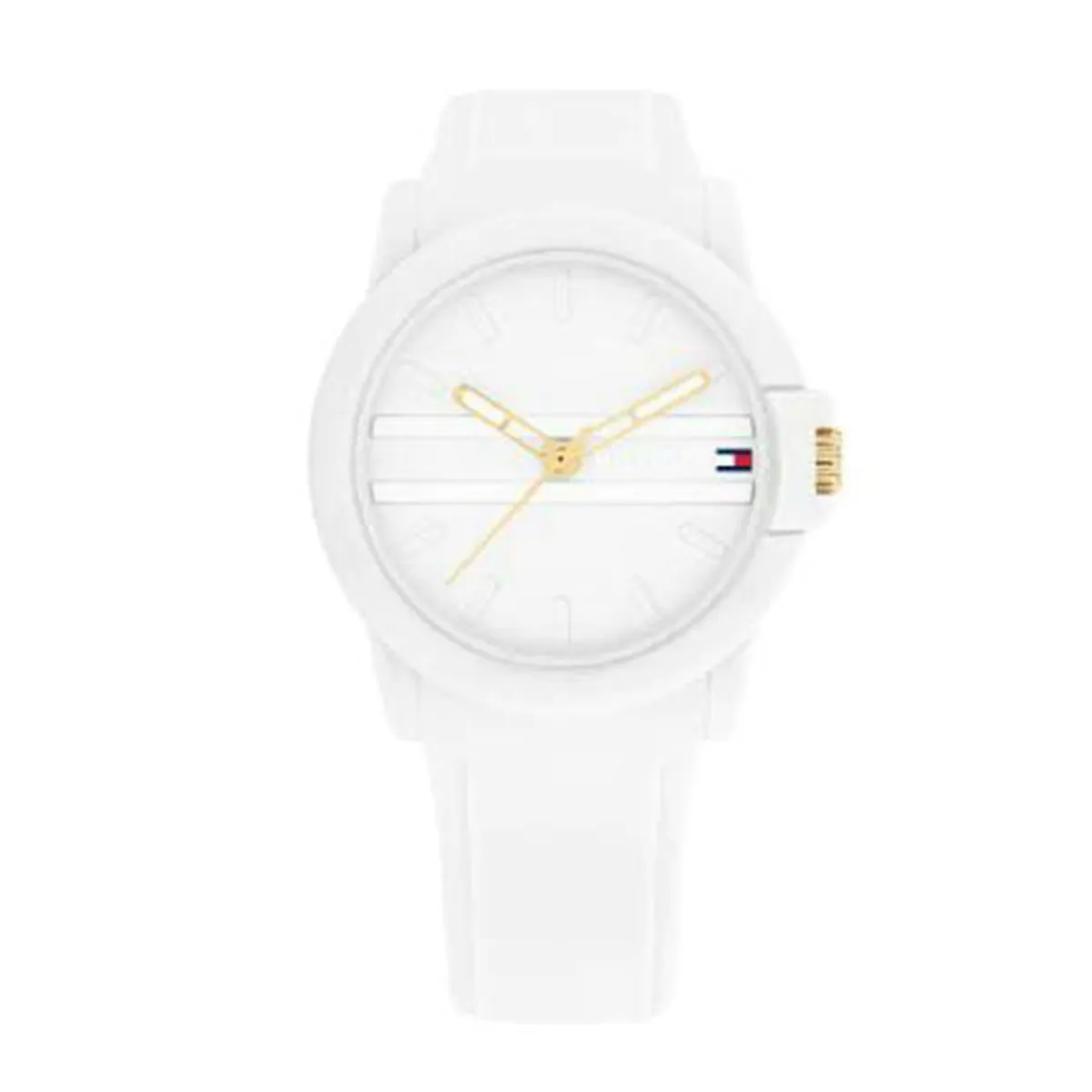 TOMMY HILFIGER - Reloj Tommy Hilfiger para Mujer 1782687 . Reloj Análogo Silicona Blanco