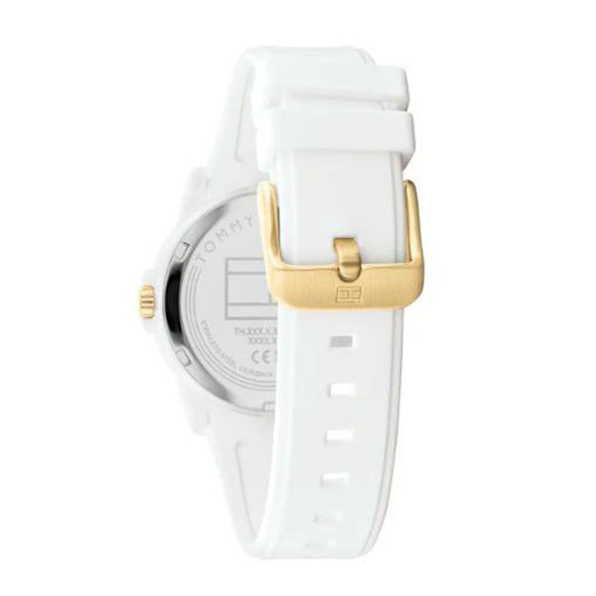 TOMMY HILFIGER - Reloj Tommy Hilfiger para Mujer 1782687 . Reloj Análogo Silicona Blanco