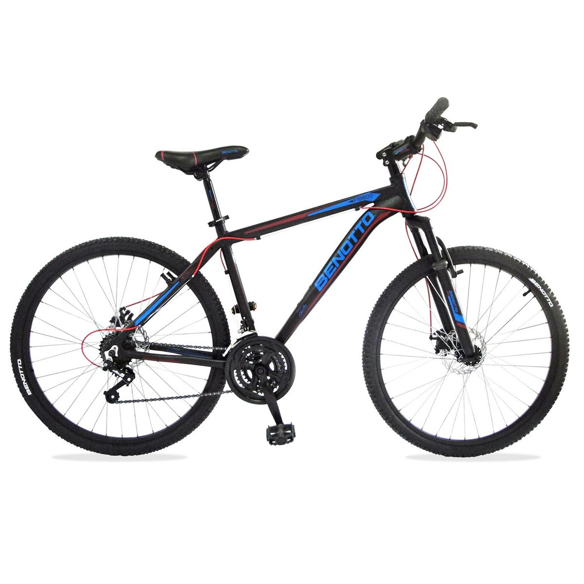 BENOTTO - Bicicleta todoterreno Rin 275 pulgadas Benotto aluminio, Bicicleta montaña