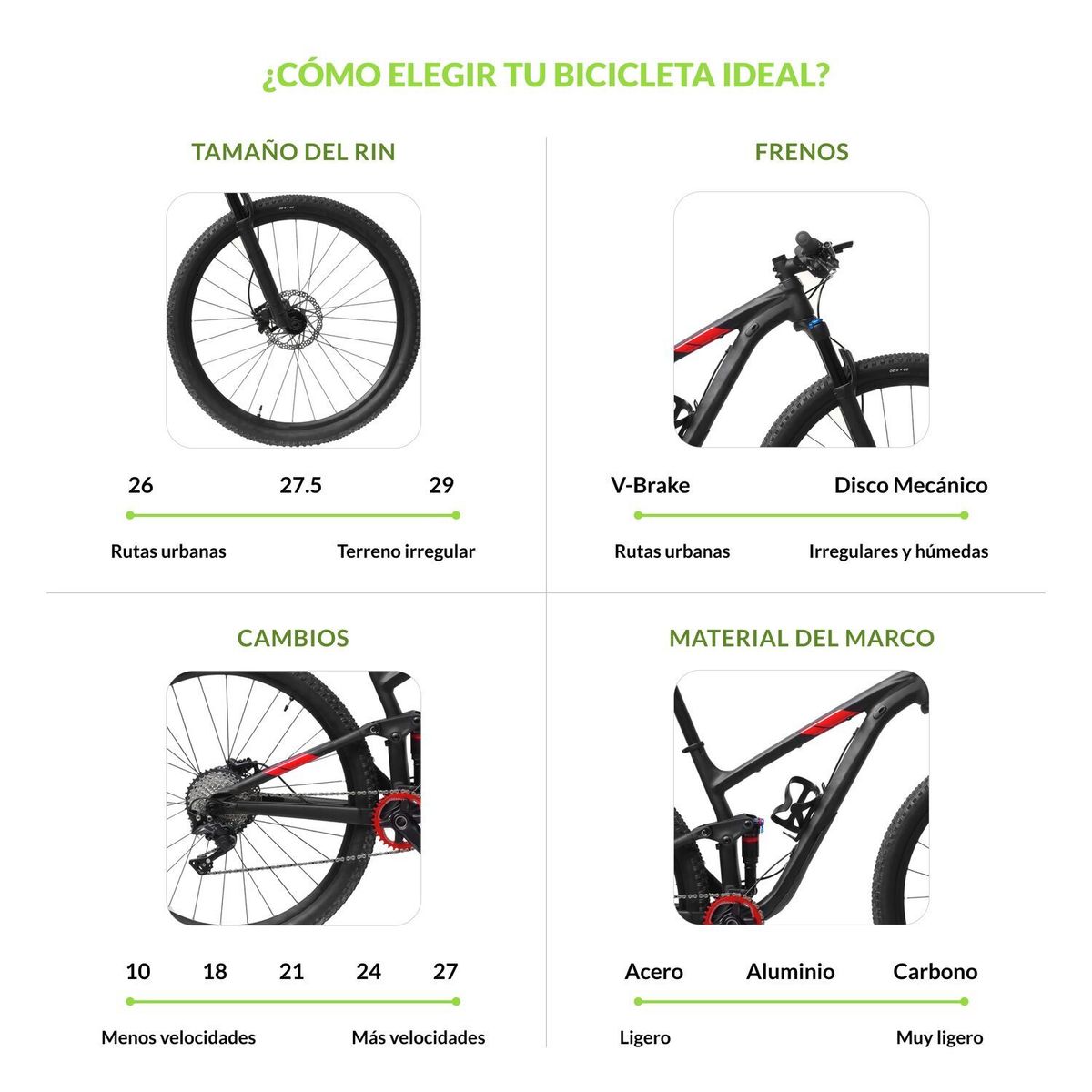 BENOTTO - Bicicleta todoterreno Rin 275 pulgadas Benotto aluminio, Bicicleta montaña