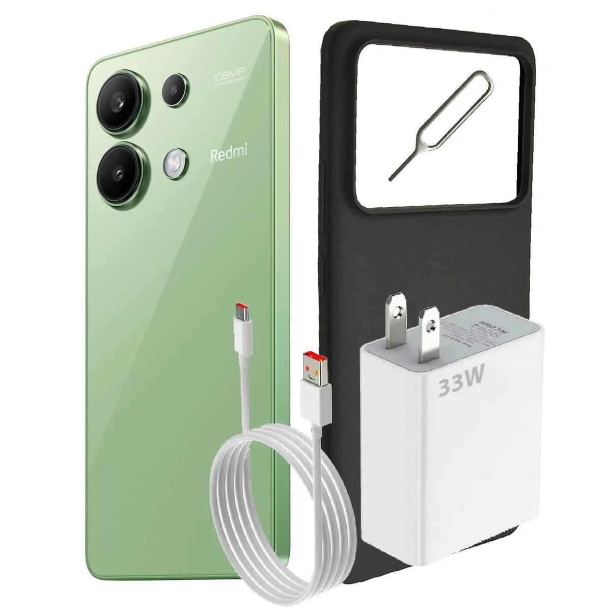 XIAOMI - Celular Xiaomi Redmi Note 13 | 256GB | 8GB | Cámara Posterior 108MP+8MP+2MP | Cámara Frontal 16MP | Pantalla 6.67 Pulgadas | Snapdragon 685