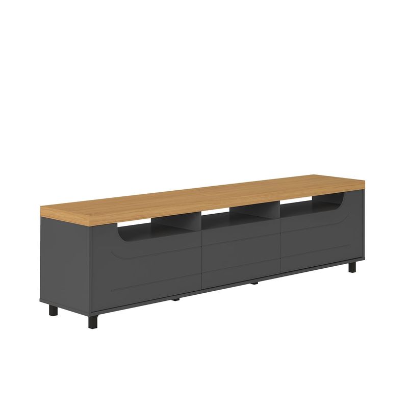 BERTOLINI - Mueble de Televisión Moderno de 200 x 53 x 40 cm para Televisores de Hasta 75 Pulgadas Bertolini