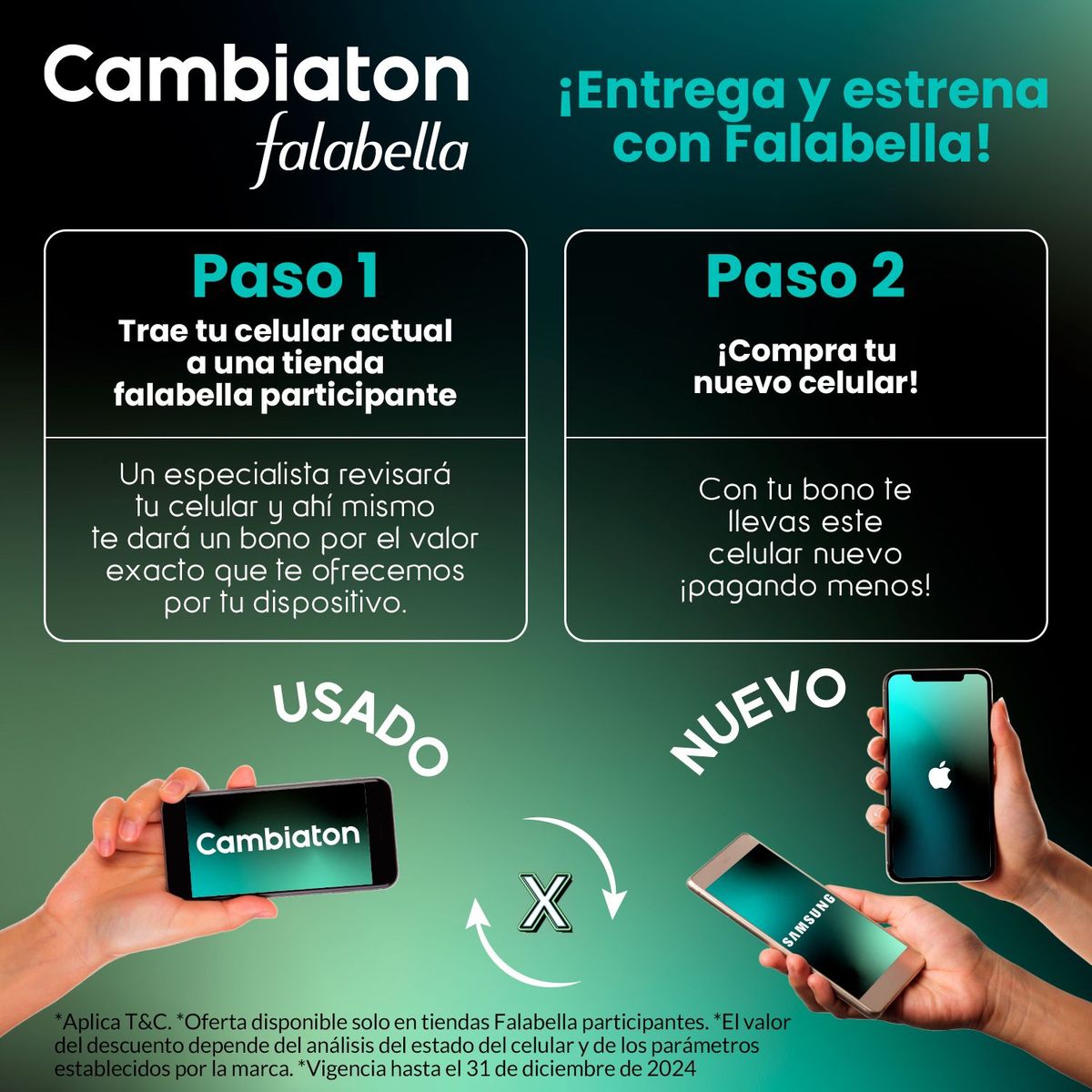 SAMSUNG - Celular Samsung S24 Plus 256GB |12GB RAM | cámara posterior 50 MP| cámara frontal 12MP | pantalla 67 pulgadas + Exynos 2400 | Galaxy 