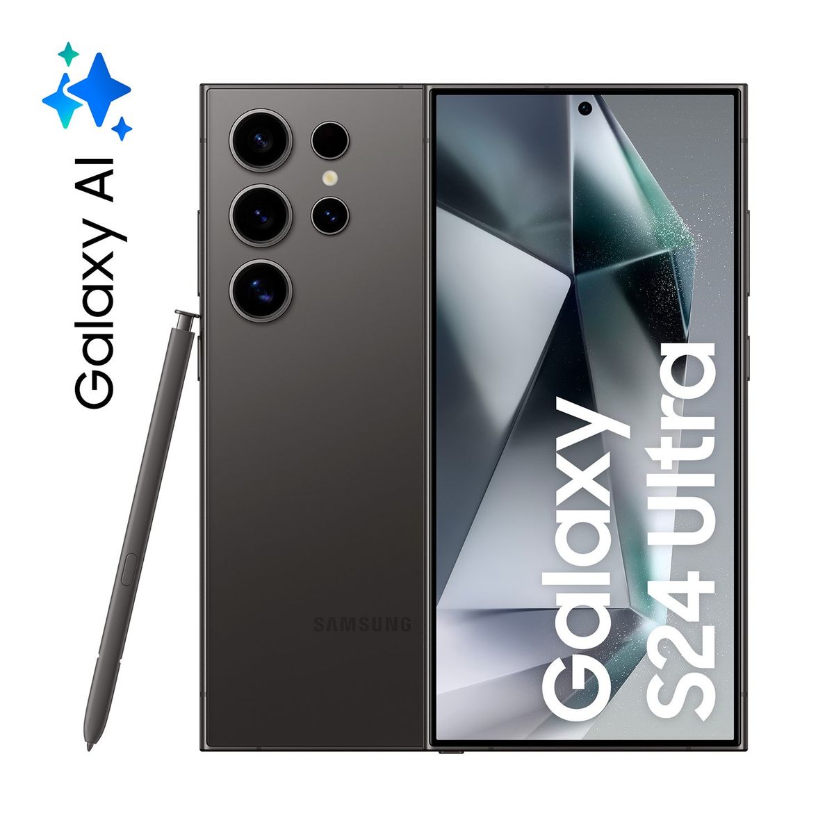 SAMSUNG - Celular Samsung S24 Ultra 5G 256GB |12GB RAM | cámara posterior 200 MP| cámara frontal 12MP | pantalla 6.8 Pulgadas + Snapdragon 8 Gen 3 For Galaxy | Galaxy