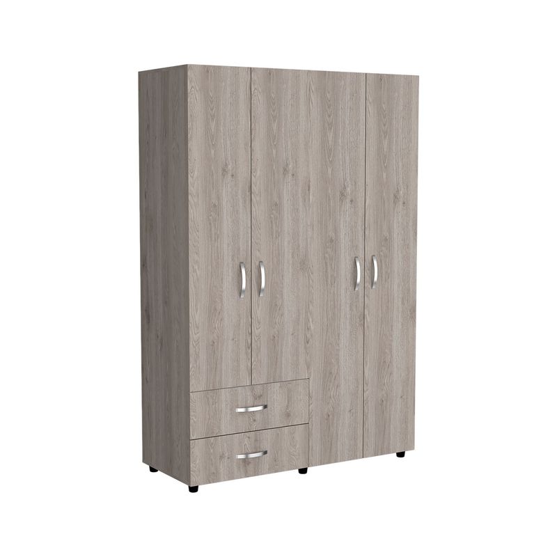 RTA DESIGN - Clósets Moderno en Aglomerado MDP 4 Puertas 2 Cajones 180 x 120 x 47 cm RTA Design 