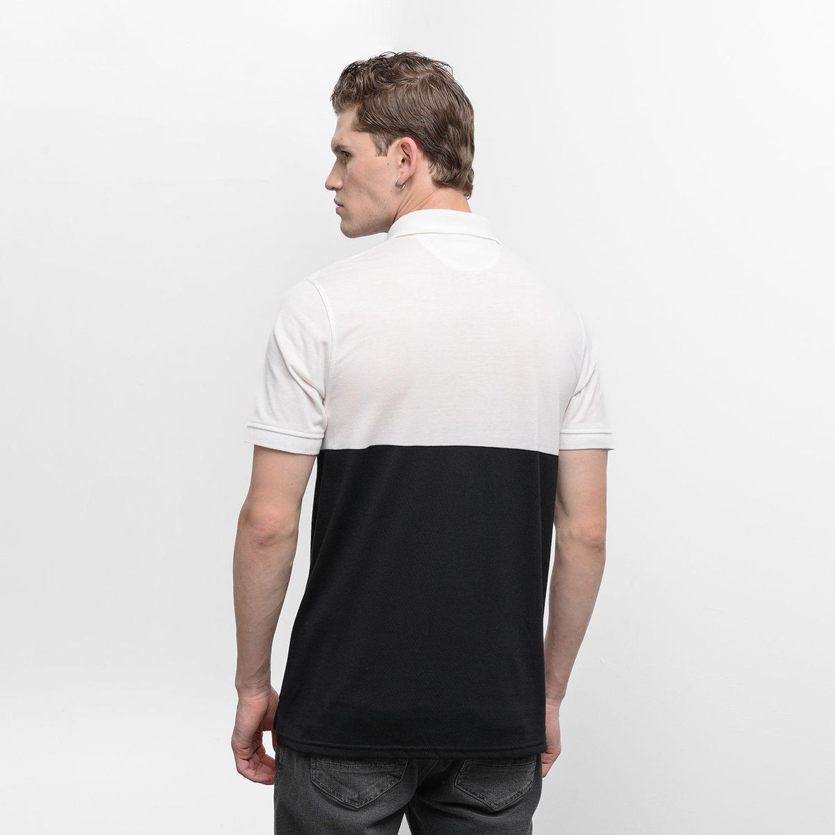 DENIMLAB - Camiseta polo Hombre Manga corta Slim de Algodón Denimlab