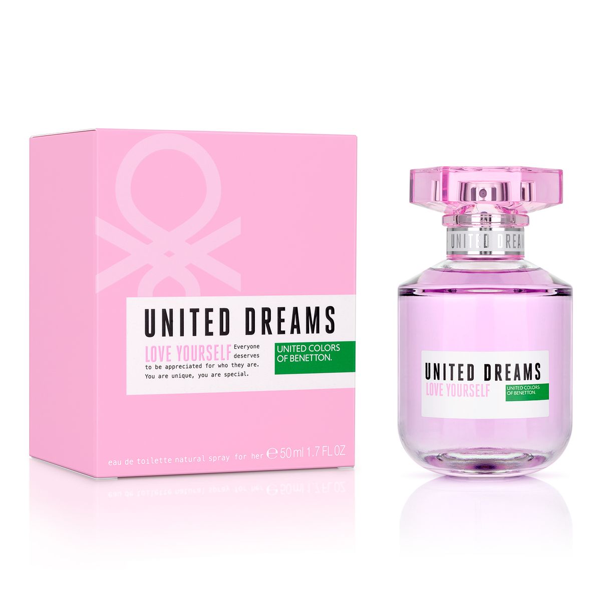 BENETTON - Perfume Mujer Benetton United Dreams Love Yourself For Her 50 ml Eau de toilette 