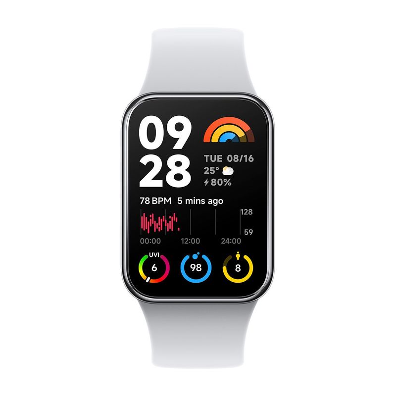 XIAOMI - Smart Band Xiaomi Smart Band 8 Pro Gr 1.7 pulgadas