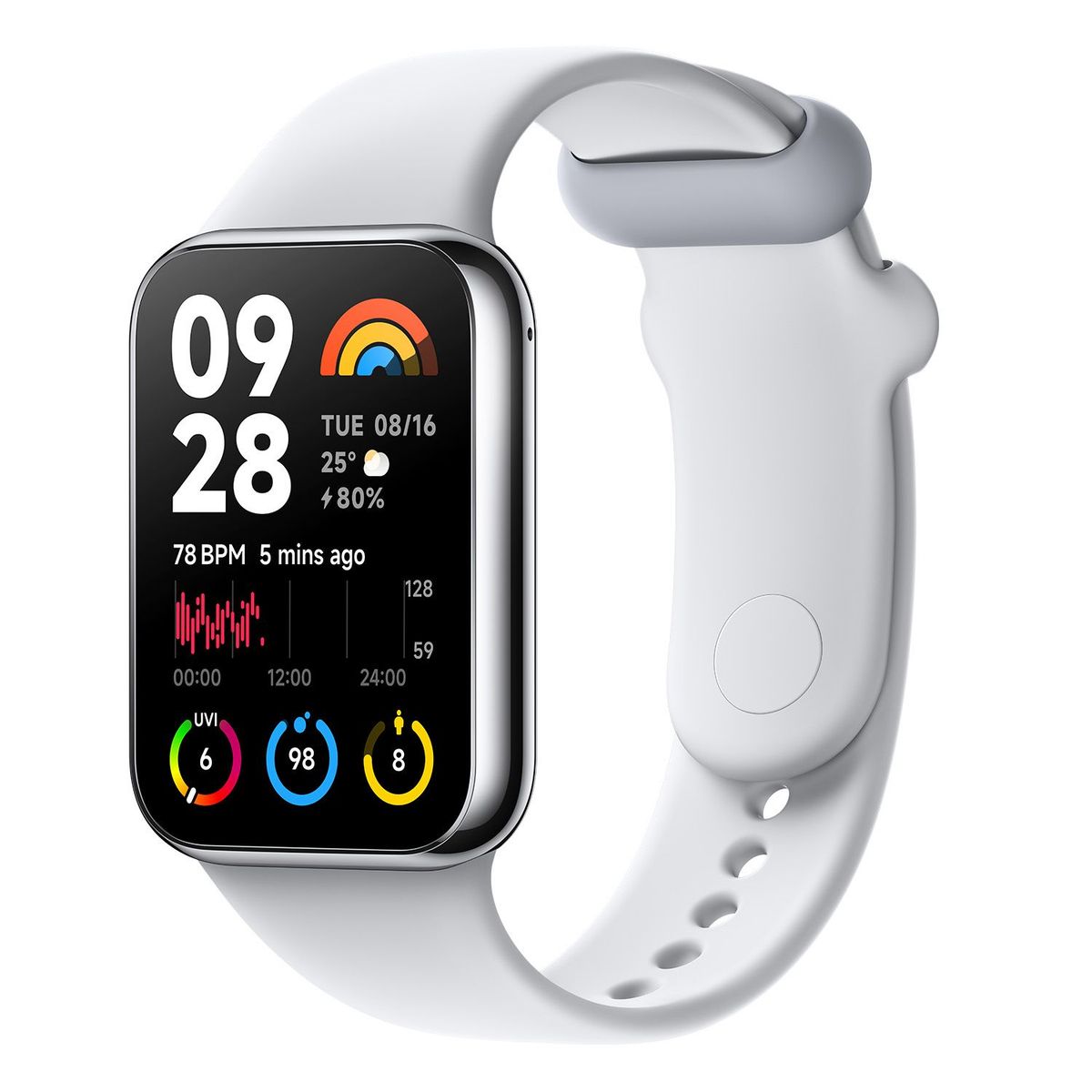 XIAOMI - Smart Band Xiaomi Smart Band 8 Pro Gr 1.7 pulgadas