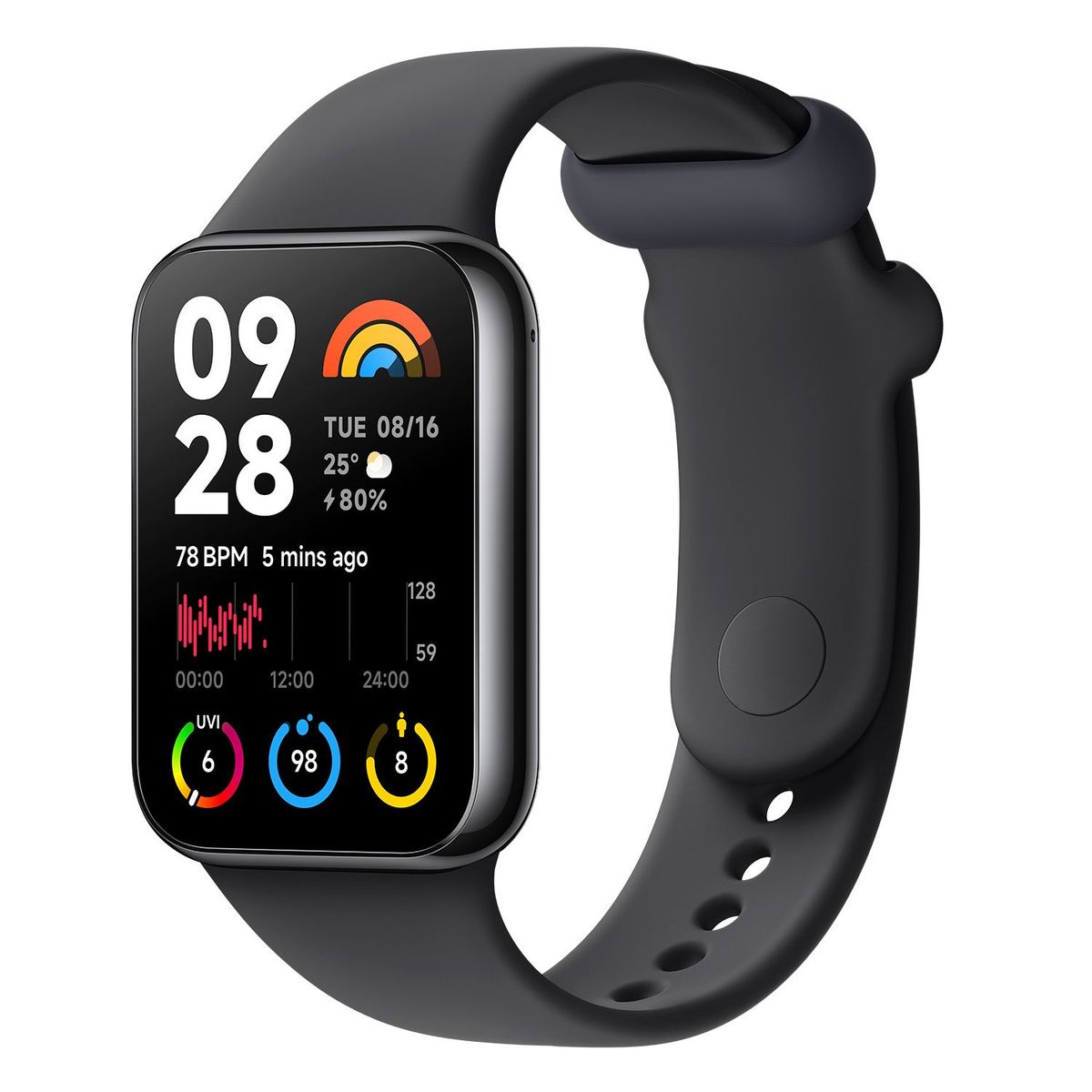 XIAOMI - Smart Band Xiaomi Smart Band 8 Pro Gr 1.7 pulgadas