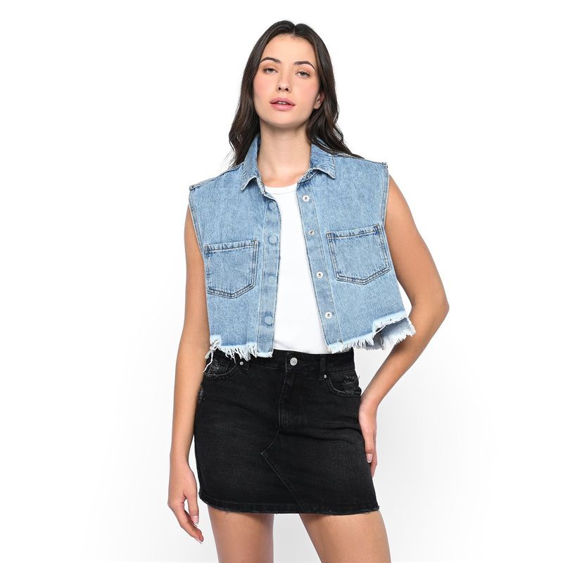 SYBILLA - Falda Mini de Algodón para Mujer Sybilla