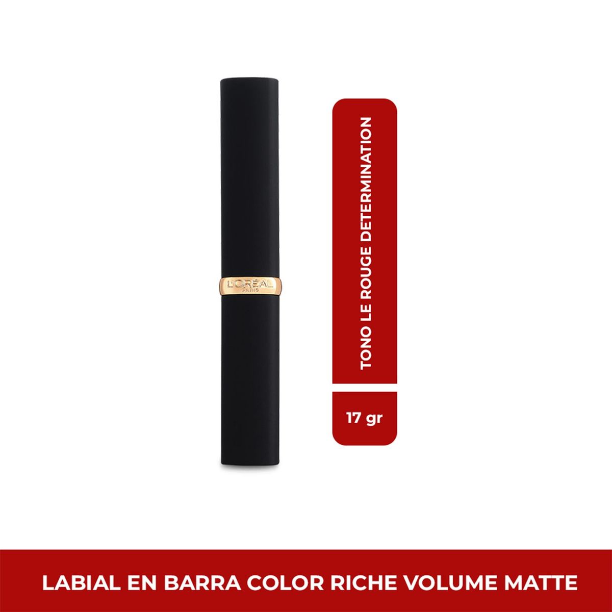 LOREAL PARIS - Labial larga duración Colour Riche Volume Matte Loreal Paris 3.6 g