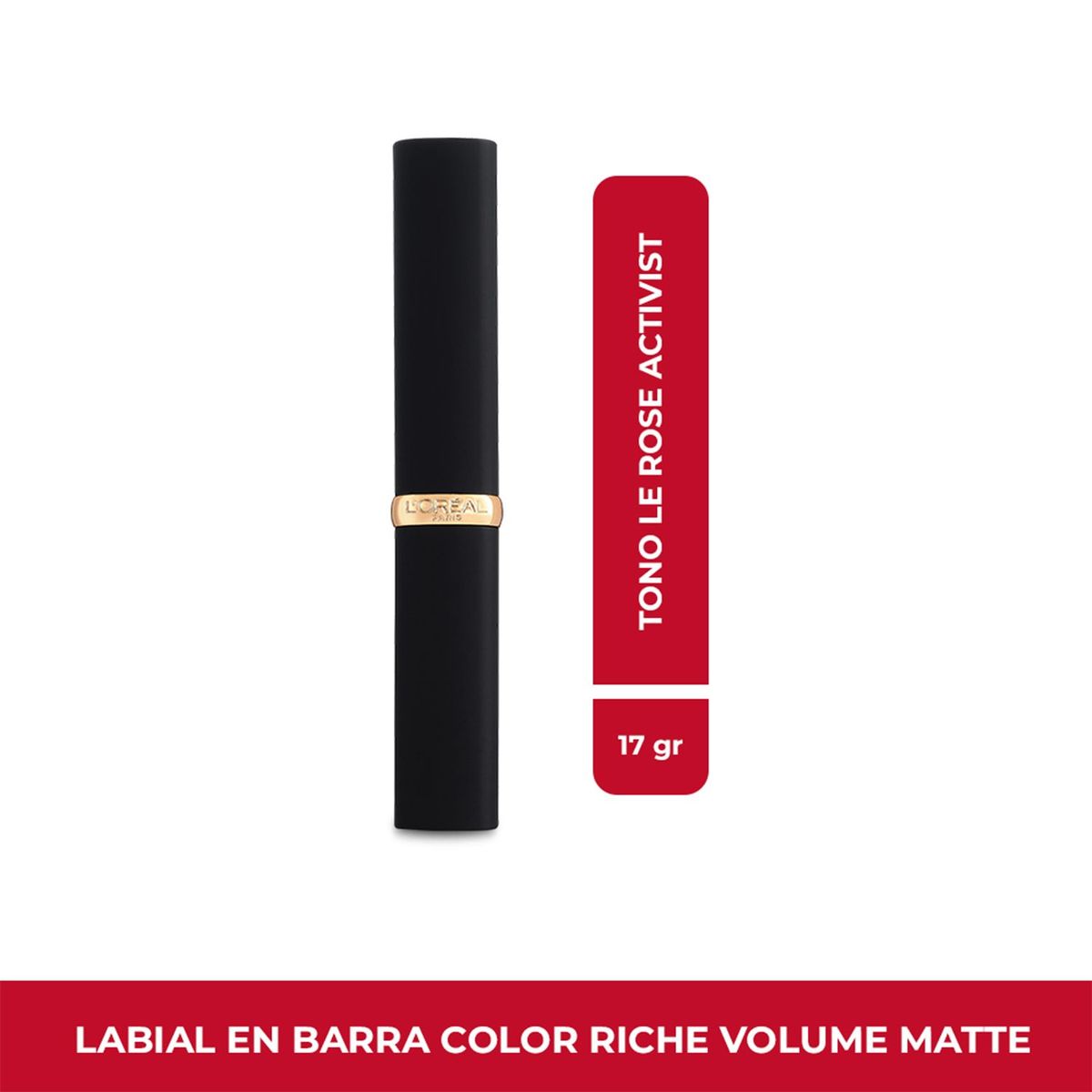 LOREAL PARIS - Labial larga duración Colour Riche Volume Matte Loreal Paris 3.6 g