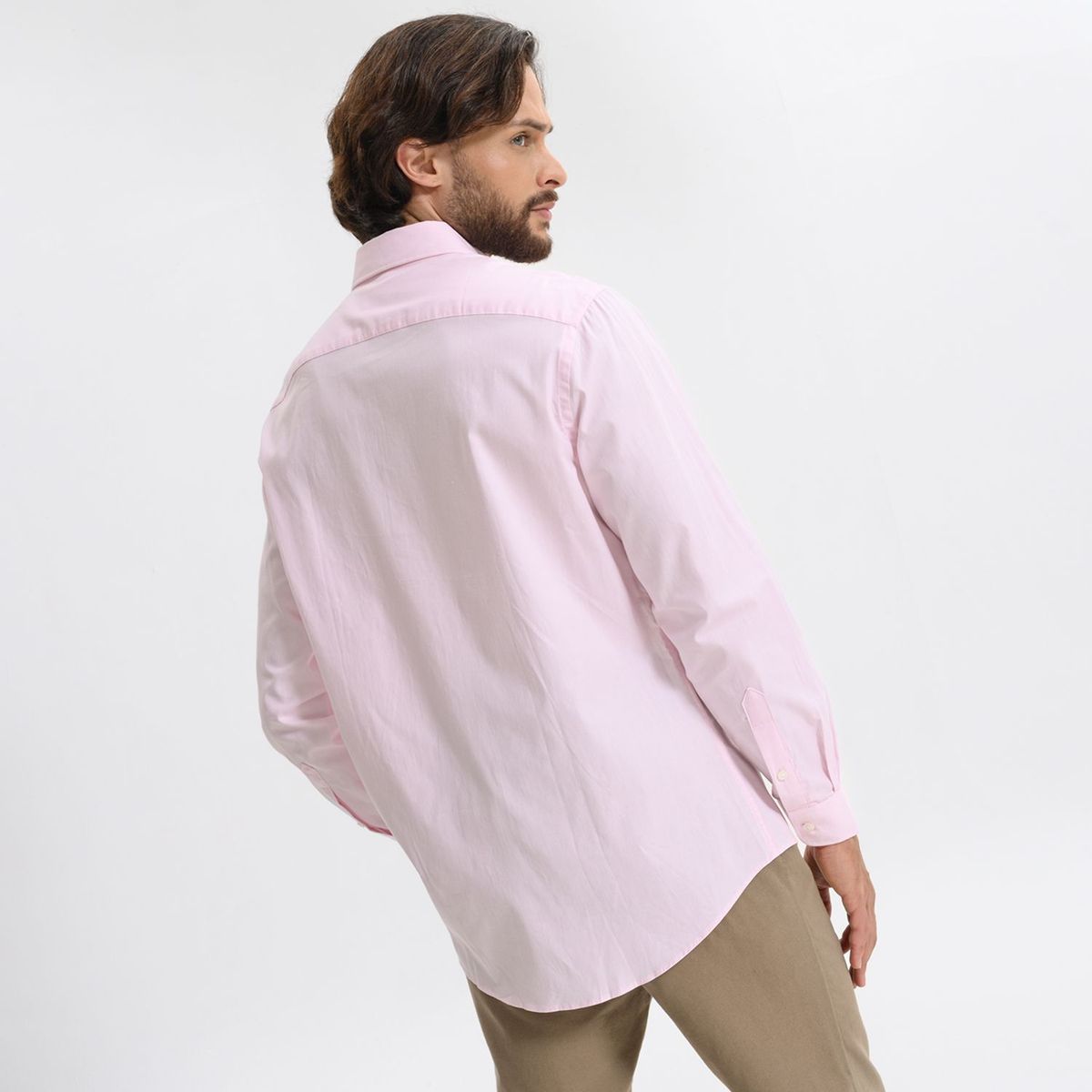 TOMMY HILFIGER - Camisa Hombre Manga larga Slim de Algodón Tommy Hilfiger