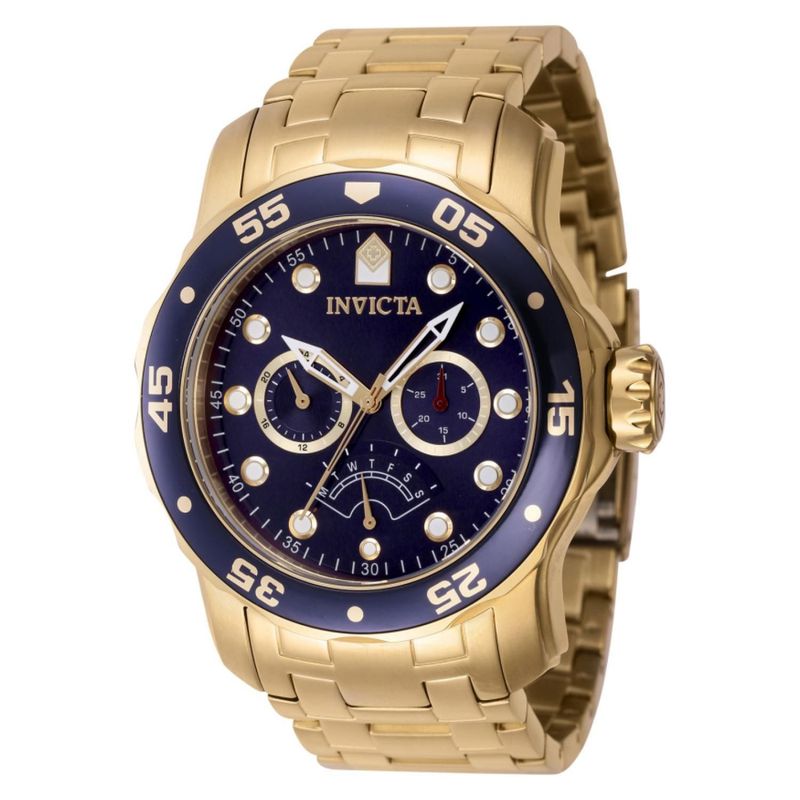 INVICTA - Reloj Invicta para Hombre Speedway - Reloj Análogo Dorado Acero inoxidable