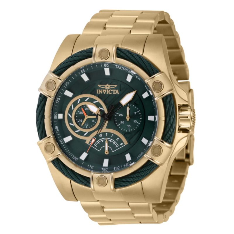 Reloj Invicta para Hombre Manta - Reloj Análogo Dorado Acero inoxidable ...