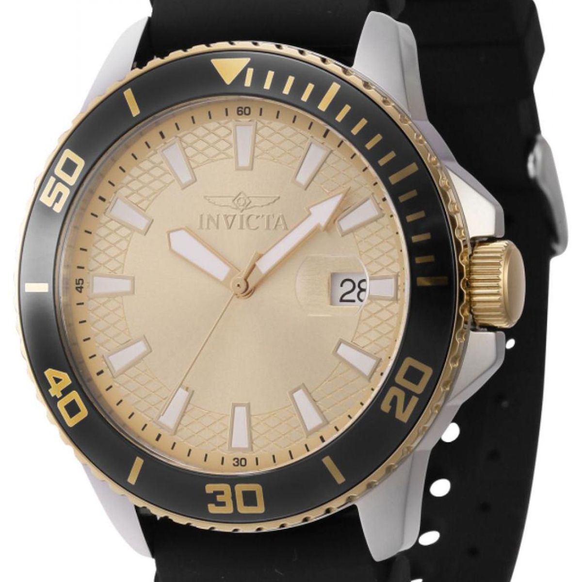 INVICTA - Reloj Invicta para Hombre Pro Diver - Reloj Análogo Negro Acero inoxidable Invicta