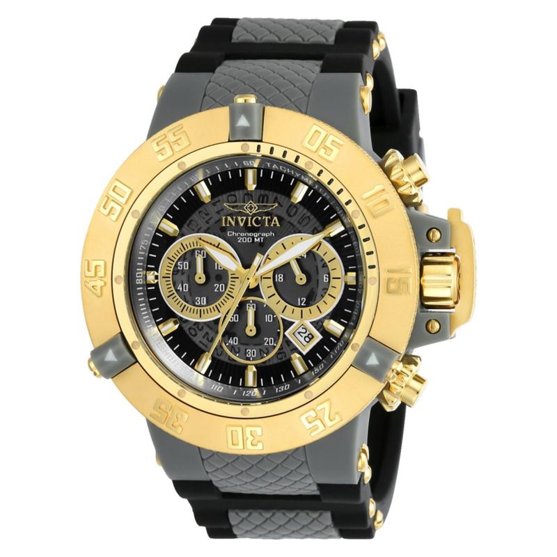 INVICTA - Reloj Invicta para Hombre S1 Rally - Reloj Análogo Negro Acero inoxidable Invicta
