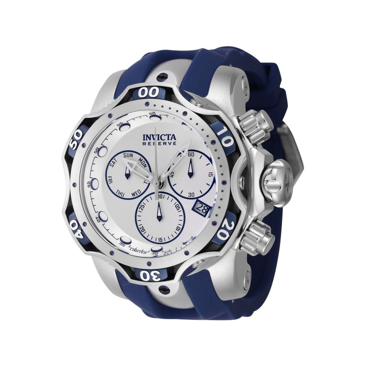 INVICTA - Reloj Invicta para Hombre Reserve - Reloj Análogo Azul Acero inoxidable Invicta
