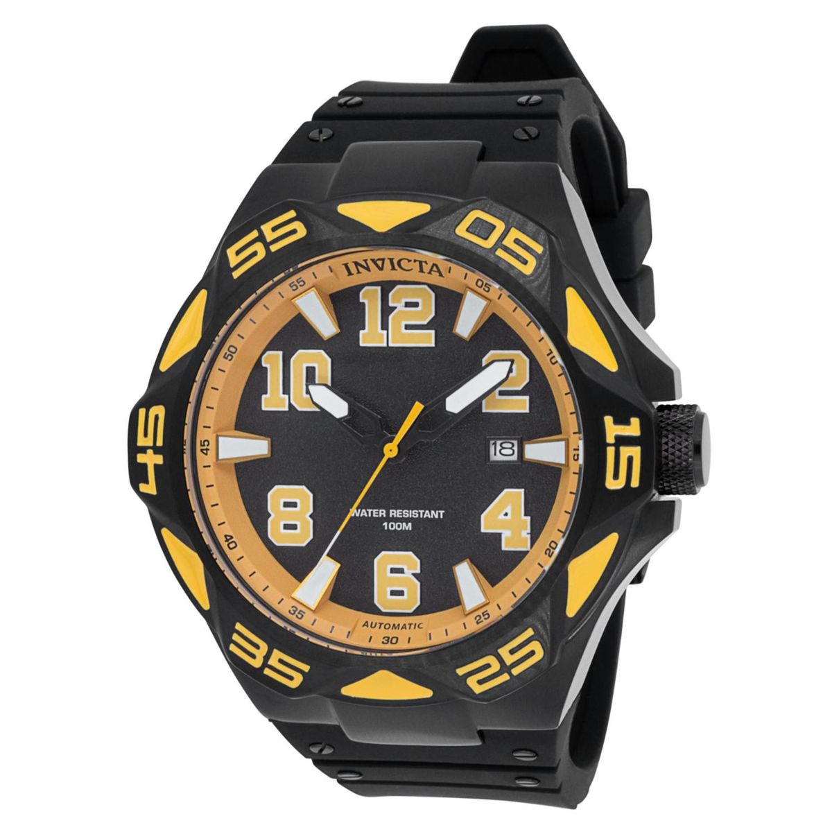 INVICTA - Reloj Invicta para Hombre Coalition Forces - Reloj Análogo Negro Acero inoxidable Invicta