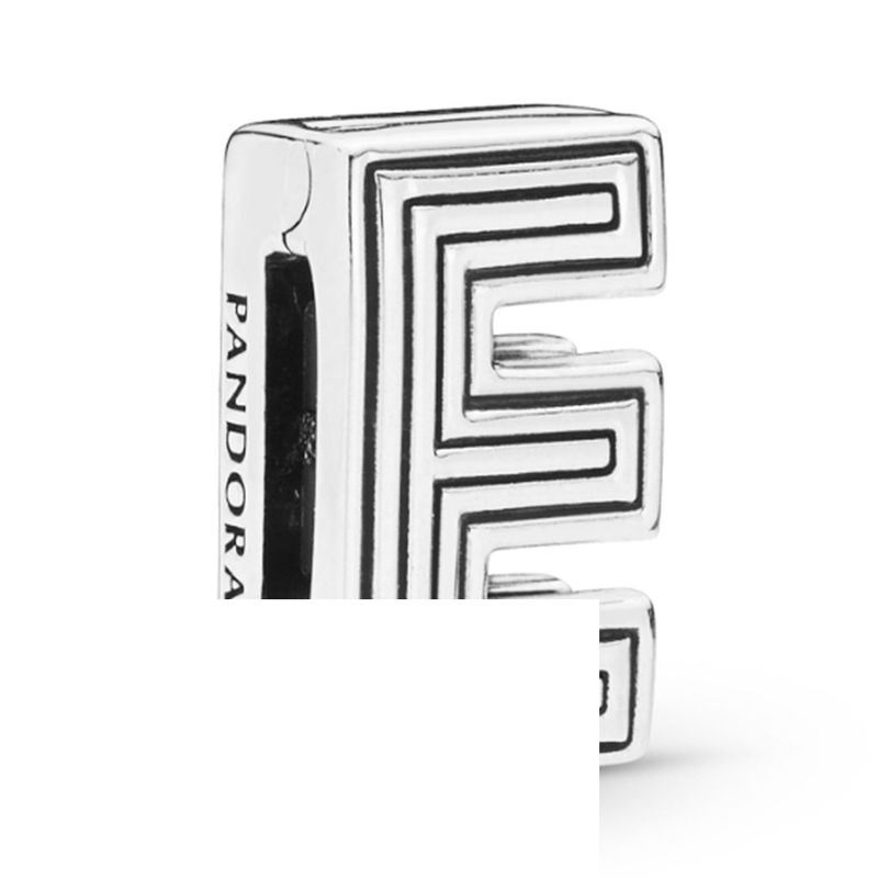 PANDORA - Charm Pandora Reflexions Letra E Plata Esterlina