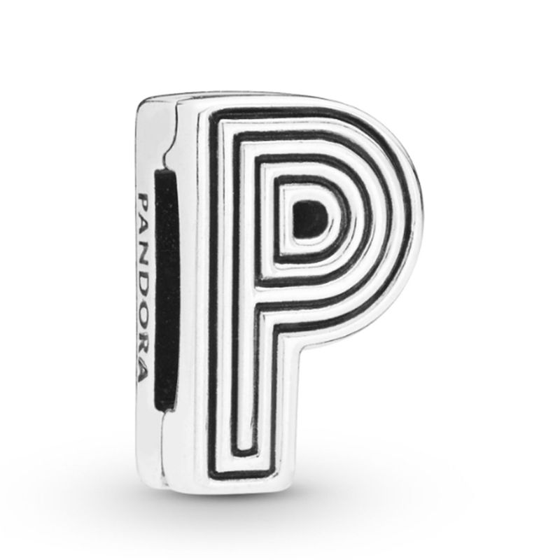 PANDORA - Charm Pandora Reflexions Letra P Plata Esterlina