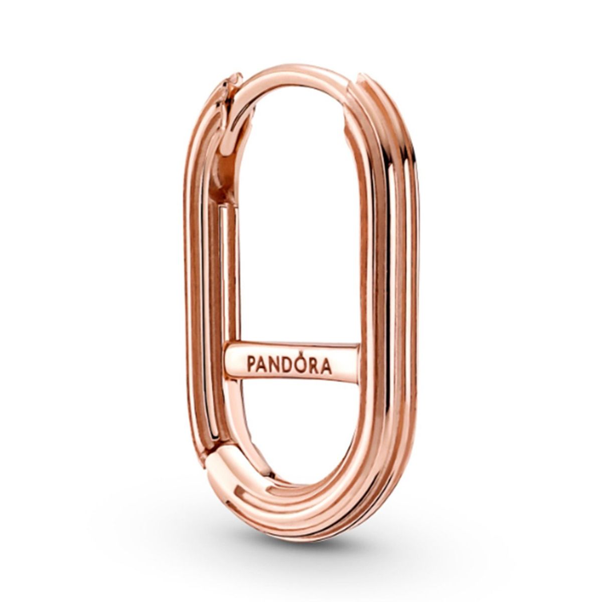 PANDORA - Arete Pandora ME Link Recubrimiento en Oro Rosa