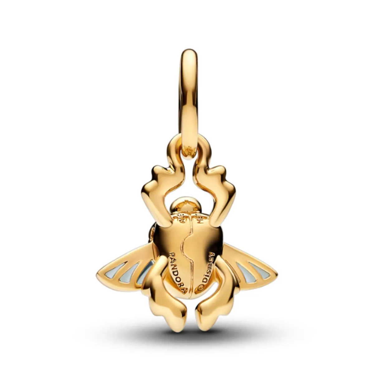 PANDORA - Charm Pandora Escarabajo de Aladdin de Disney Recubrimiento en Oro