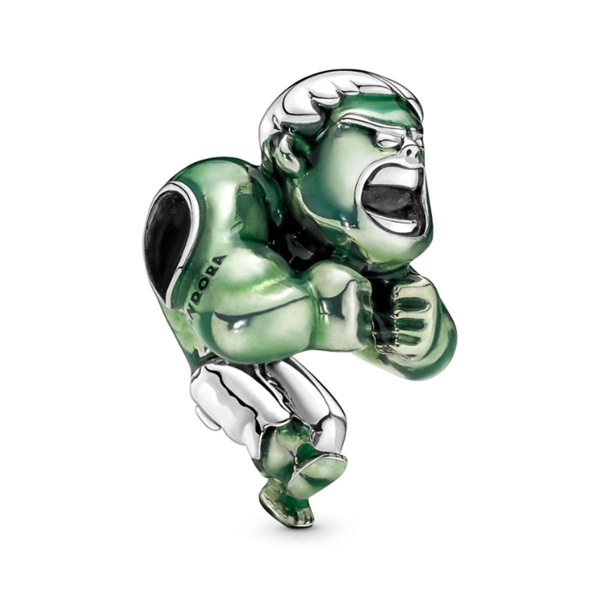 PANDORA - Charm Pandora Hulk Los Vengadores de Marvel Plata Esterlina