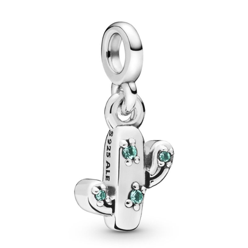 PANDORA - Charm Pandora ME Mini Colgante Cactus Plata Esterlina