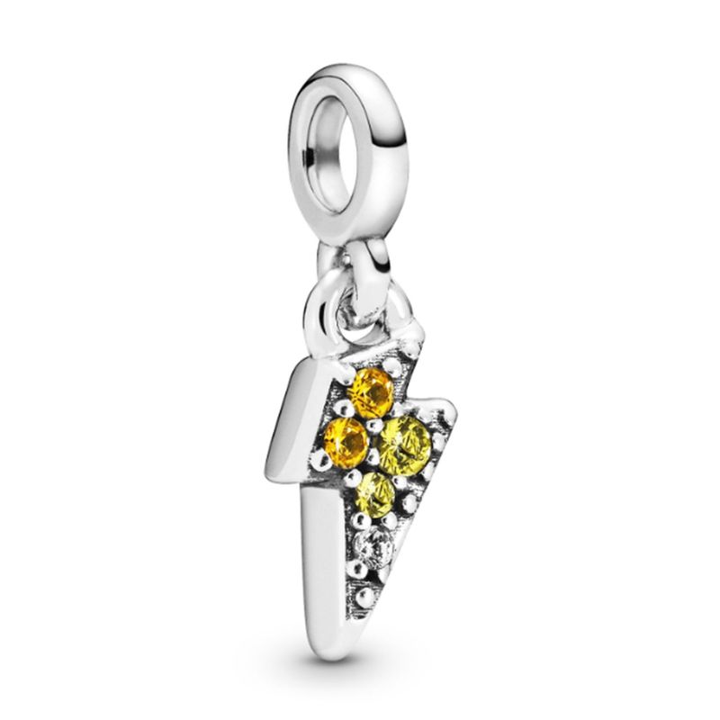 PANDORA - Charm Pandora ME Mini Colgante Rayo Plata Esterlina