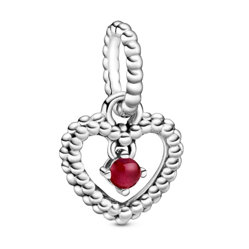 PANDORA - Charm Pandora Corazón de Enero Plata Esterlina